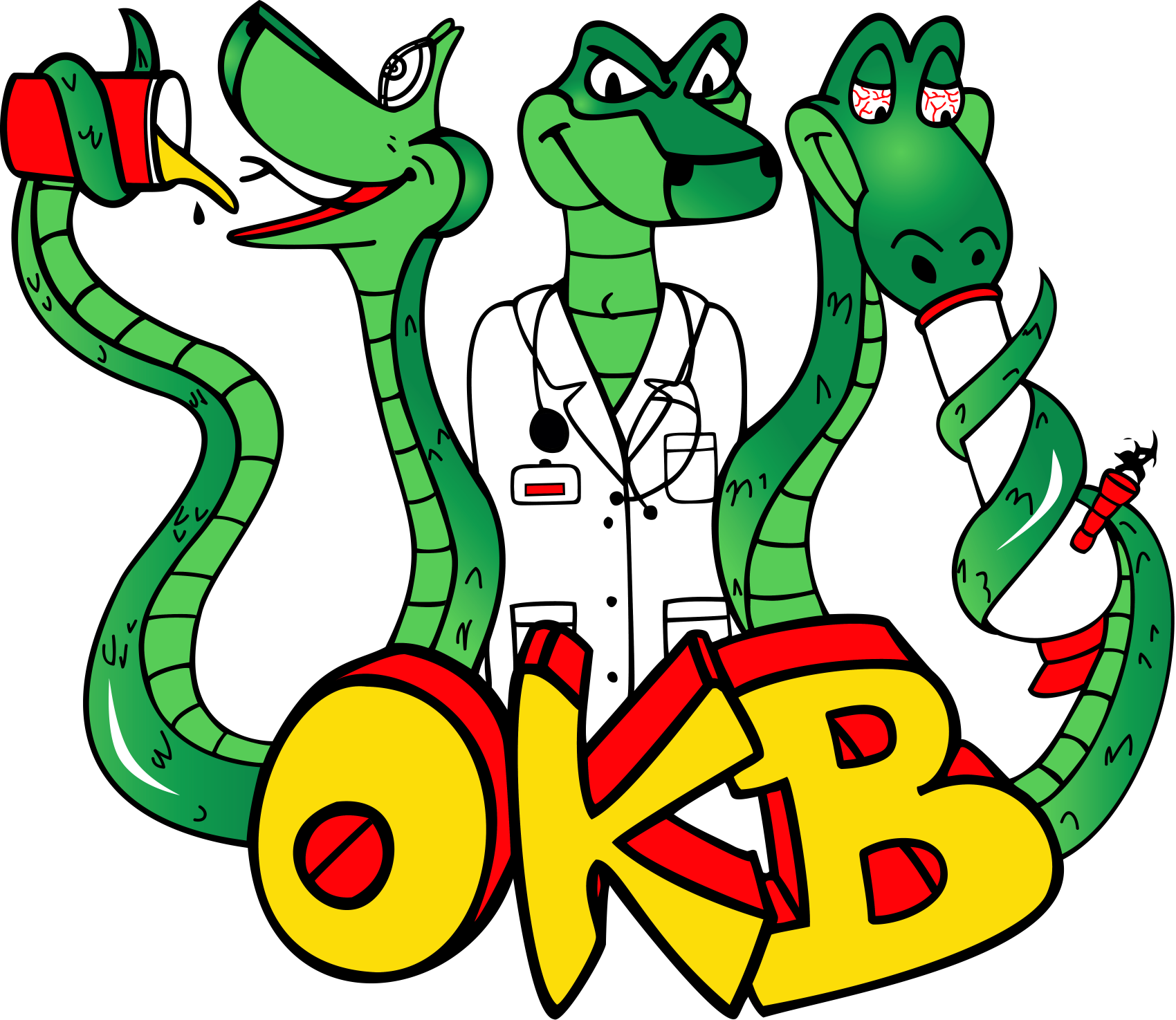 Logo OKB final dégradé